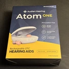 Audien Hearing Atom One Cic Rechargeable Digital Aid Crystal Clear Sound. Fixed Price $80.00.