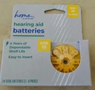 Rite Aid Size 10 Hearing Batteries Zinc Air Exp 11/2027. Fixed Price $5.50.