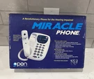 New Miracle Phone OP101 Hearing Impaired W/ Vibrating And Visual Ringer. Fixed Price $26.49.