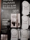 New Bell & Howell Sonic Alarm System Wireless Battery Operated Nib Original. Fixed Price $9.45.