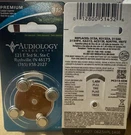 Premium Zinc Air Hearing Aid Batteries Size 312 Mercury Free Exp 06/2027 40 Pk. Fixed Price $18.00.