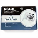 Clearsounds CSC500 Amplified Corded Phone Large Buttons Hearing Aid Compatible. Fixed Price $39.87.