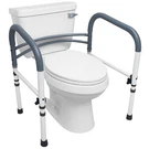Carex Toilet Safety Rails, Adjustable And Detachable Frame With. Fixed Price $59.31.