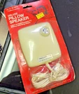 Lot Of (8) Vintage Realistic Deluxe Pillow Speakers, 33-207B. Fixed Price $58.00.