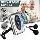 Silver Hearing Aid Listening Device Sound Up Voice Amplifier Personal. Fixed Price $11.95.