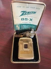 Vintage Zenith 85X Gold Phone Magnet Hearing Aid Case Battery Instruction Manual. Fixed Price $34.99.