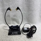 Tv Ears 5.0 Dual Digital Wireless 2.3 Mhz Headphone Headset With Adapter. Fixed Price $34.99.