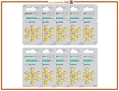 Varta Powerone Hearing Aid Batteries Size 10 PR70 60 New Free Shipping. Fixed Price $22.99.