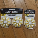 Rayovac 24 Pack: Size 10 Hearing Aid Batteries - Best By Jan 2022. Fixed Price $9.99.