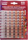 Loopacell High Power Super Alkaline Button Assorted 1.5V Battery AG3/LR41. Fixed Price $13.33.