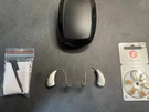 Starkey Livio 1000 Ric Hearing Aids Open Fitting Bluetooth App Controls. Fixed Price $539.10.