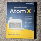 Audien Hearing Atom X Cic Beige Rechargeable Bluetooth Otc Aids W/case. Fixed Price $200.00.