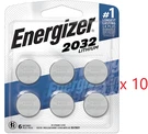 Ten Packs Of Energizer CR2032 Lithium Batteries 60 Total For Airtags. Fixed Price $29.40.