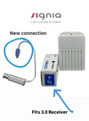 Signia 3.0 5P Left Receiver + Nanocare Wax Guards Bundle Ix Bct New. Fixed Price $89.00.
