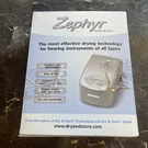 Zephyr By & Store Hearing Aid Dryer. Fixed Price $16.00.