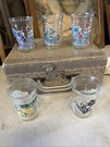 Vintage 1990 Welchs Tom And Jerry Jelly Jar Glasses Set Of 3 Turner Ent Co. Fixed Price $45.00.