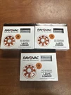 Rayovac Size 13 Hearing Aid Batteries (total 144 Pcs, Multiple Expiration Dates). Fixed Price $34.95.