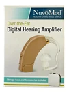 Nuvomed Over The Hearing Aid Amplifier With Case & Acc. Lot Of 6, Sealed Box. Fixed Price $99.99.
