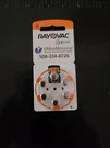 Rayovac Xcell Hearing Aid Batteries Size 13 (6 Count) *3 Year Shelf Life* Usa. Fixed Price $8.00.