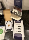 Tv Ears Analog Wireless Headset System For Seniors 5.0GHZ Rf Black. Fixed Price $24.99.