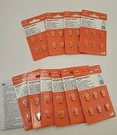 60 Pack Amazon Basics Size Hearing Aid Batteries A13 PR48 1.45V Zinc Air. Fixed Price $18.99.