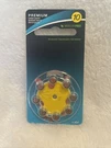 Miracle Premium Zinc Air Hearing Aid Batteries 10, 10A, R10ZA, 10AE 8 Count. Fixed Price $6.00.