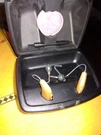 Starkey Hearing Aids 06-22-080546/47 Tested And Working With Charging Case 730. Fixed Price $500.00.