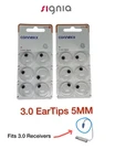 Signia 3.0 Eartips Size 5MM Open 2 PACKS-10993678. Fixed Price $19.98.