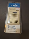 Clarity WR100 Extra Loud Phone Ringer 95DB For Landline. Fixed Price $13.59.