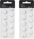 Hearing Aid For Oticon Minifit Single Vent Bass Domes: 2 Packs (8MM), Univ. Fixed Price $13.72.