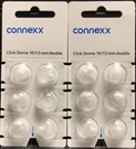 Siemens Signia Rexton Miracle Ear 10/12MM Double Click Dome. 6 Domes/pack. Fixed Price $17.99.