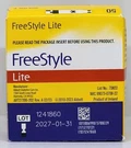 Abbott Freestyle Lite Diabetic Blood Glucose Test Strips 50 Count New 01/31/2027. Fixed Price $29.99.