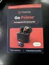 Go Hearing - Prime Rechargeable Otc Aids With Charging Case Brand New. Fixed Price $135.00.