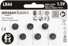 Amazon Basics 6-PACK LR44 Alkaline Button Cell Replacement Battery, 1.5 Volt, Lo. Fixed Price $11.72.