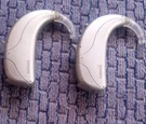 Phonak Brio P-up Silver Behind (bte) Hearing Aid Pair For Both Ears. Fixed Price $295.00.