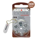 Rayovac Extra Advanced Hearing Aid Size 312 (300 Batteries) + Keychain. Fixed Price $79.95.