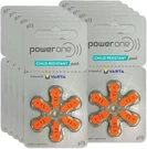Powerone 13 Size Hearing Aid Batteries Zinc Air Mercury Free 12-300. Fixed Price $84.49.