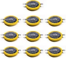 CR2025 3V Lithium Coin Cell Battery 10 Pack With Solder Tabs For Gameboy. Fixed Price $14.99.