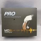 Md Pro Hearing Aid Battery Operated Left - New Unused Vintage. Fixed Price $45.00.