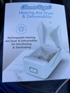 Blue Echo Cleanse Right Hearing Aid Dryer & Dehumidifier Uv Recharagable T30. Fixed Price $19.95.