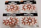 New Sealed Lot Of 12 Rayovac Size 13 Hearing Aid Batteries 8 Ct Each Pack (96). Fixed Price $44.99.