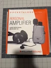 Williams Sound Pocketalker Ultra Personal Amplifier Pkt D1 Eh, Long Battery Life. Fixed Price $55.00.