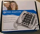 Multifunction Telephone Large Button Tone & Volume Control Geemarc AMPLICL100. Fixed Price $19.50.