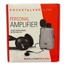 Williams Sound Pocketalker Ultra PKTD1H26 Rear-wear Headphones New. Fixed Price $89.99.