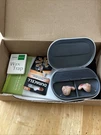 Phonak Ambra Left Right Hearing Aids W/ Volume Control Case Batteries Manual. Fixed Price $75.00.