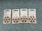 Power One Zinc Air Hearing Aid Batteries 6 Pack Each P312 Lot Of 4. Fixed Price $12.95.