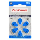 Zenipower Size 675 1.45V Mercury-free Zinc Air Hearing Aid Battery (6 Pack). Fixed Price $5.22.