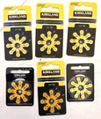 Kirkland Signature Hearing Aid Batteries Size 10, 1.45 Volt, 48 Pack Exp 27-28. Fixed Price $8.95.