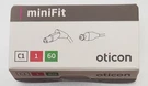Oticon Minifit Receiver Real Zircon Opn More (1 -right 60DB) New / Usa Shipper. Fixed Price $21.95.