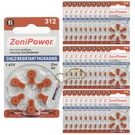 Zenipower Size 312 Hearing Aid Batteries (180 Pack) + Battery Holder. Fixed Price $43.97.